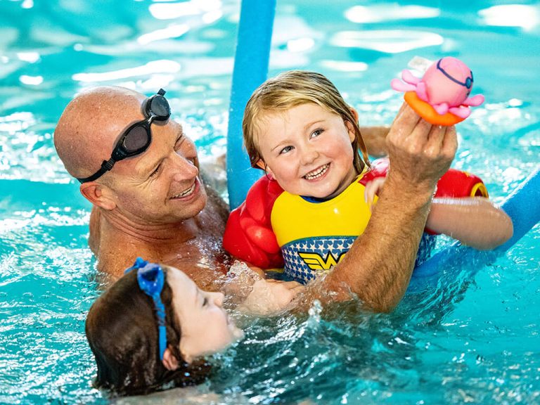 Swimming at Quy Mill Hotel